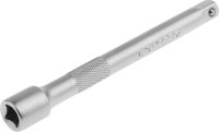 Удлинитель ''Мастер'' для торцовых головок (1/4''), Cr-V, хроматированное покрытие, 100мм ЗУБР 27722-100