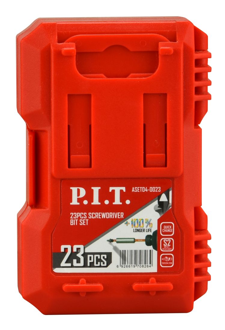 Набор бит   23шт P.I.T. ASET04-0023