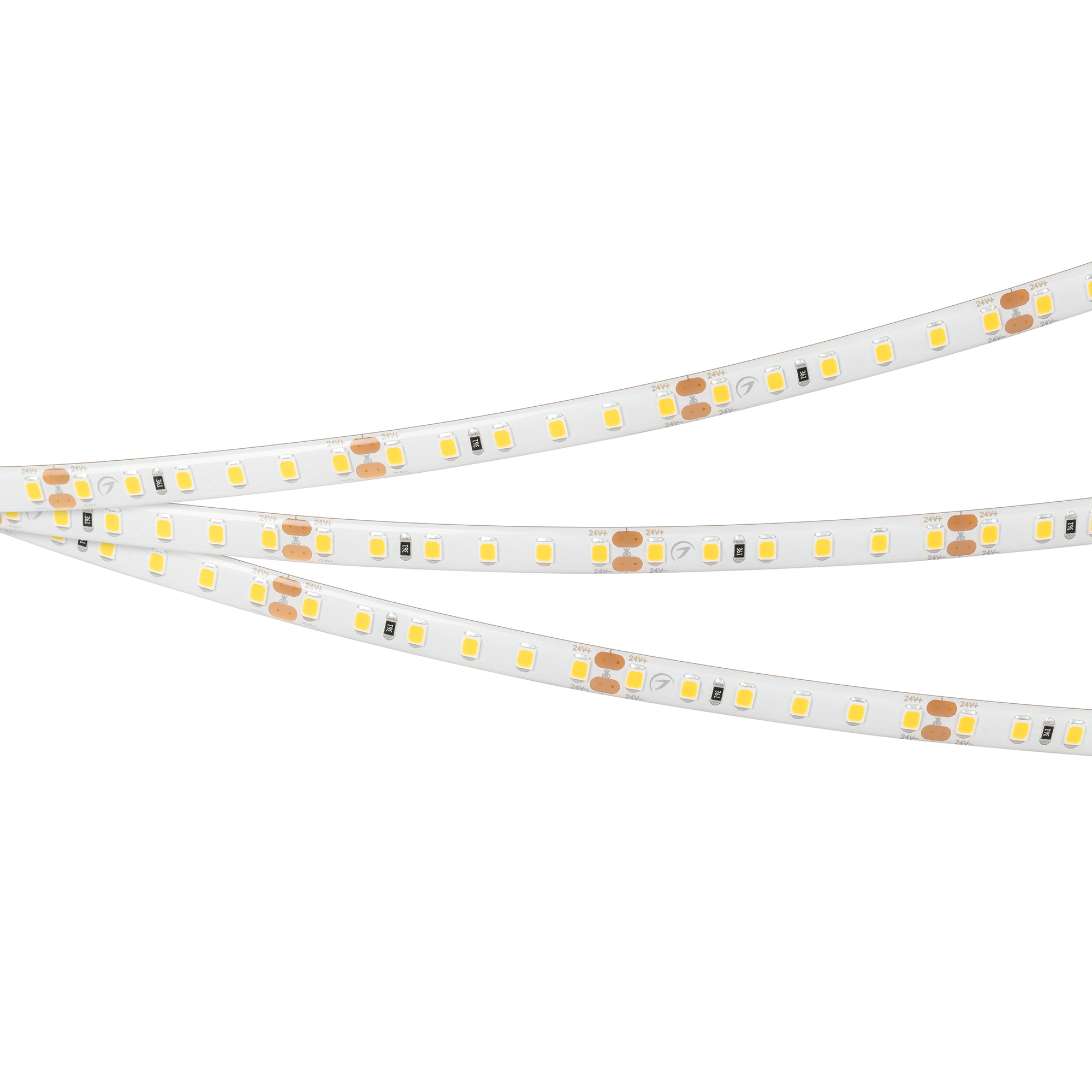 Лента герметичная RTW-SE-A120-8mm 24V Warm3000 (9.6 W/m, IP65, 2835, 5m) Arlight 014679(2)