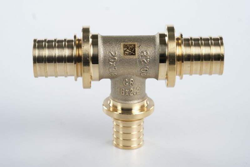 Тройник с уменьшенным боковым проходом 20-16-20 MX РЕХАУ 11080611001