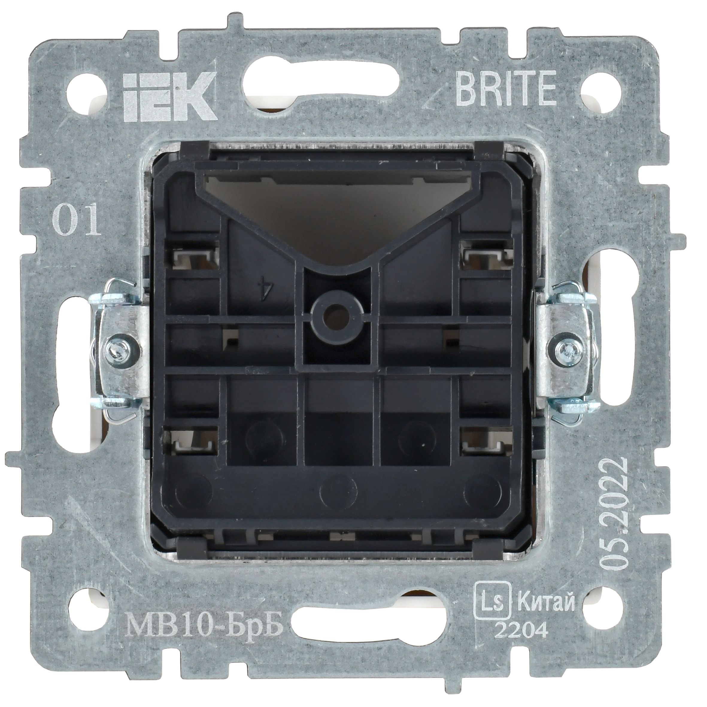 BRITE Вывод кабеля МВ10-БрБ белый IEK BR-VK10-0-K01