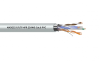 Витая пара F/UTP 4PR 23AWG Cat.6 PVC экранированная(DCM Test Report) Польша ЕКС 700646R