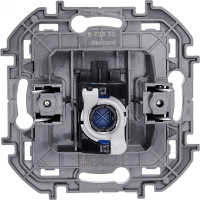 Розетка компьютерная RJ45 категория 6 UTP антрацит INSPIRIA IEK 673833