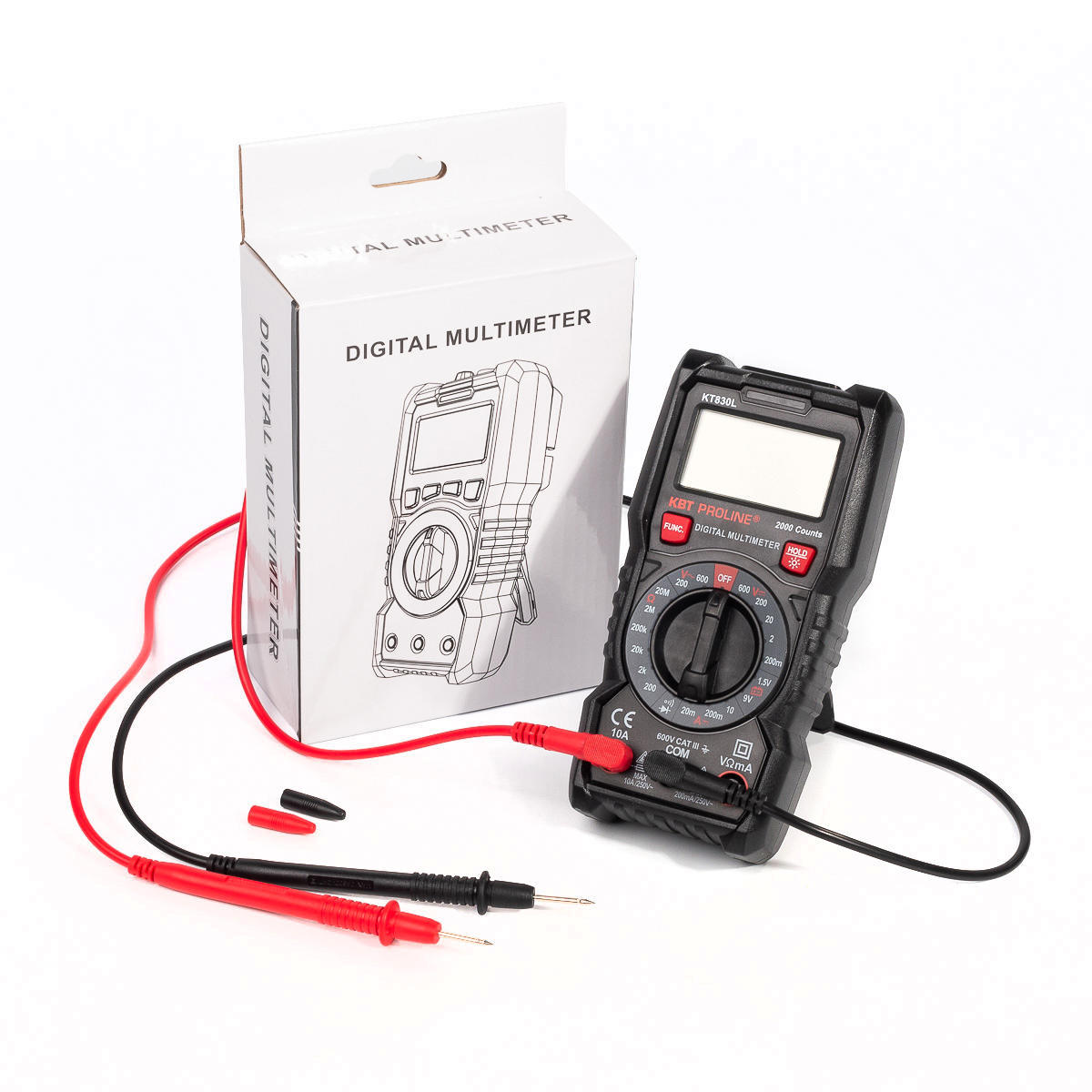 Мультиметр цифровой KT 830L серия PROLINE КВТ 79127