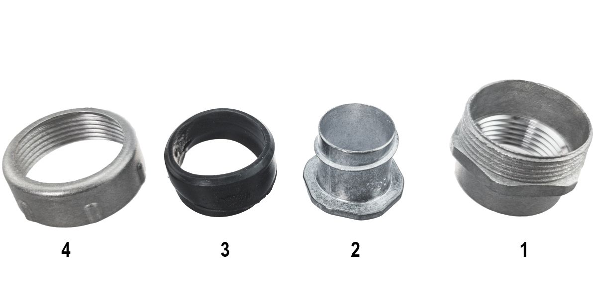 Резьбовой крепежный элемент с внутренней резьбой РКв-20 У2  IP54 ЗЭТАРУС zeta41311