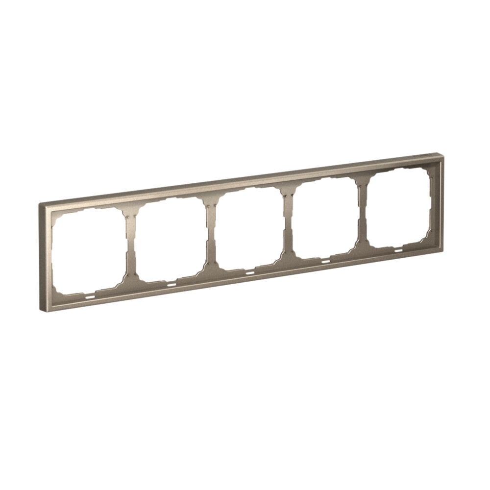 ARTGALLERY рамка 5-постовая, универсальная, шампань Systeme Electric GAL000505