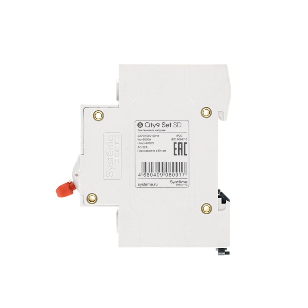 Выключатель нагрузки (ВН) 3P 40А 400В City9 Set Systeme Electric C9S16340