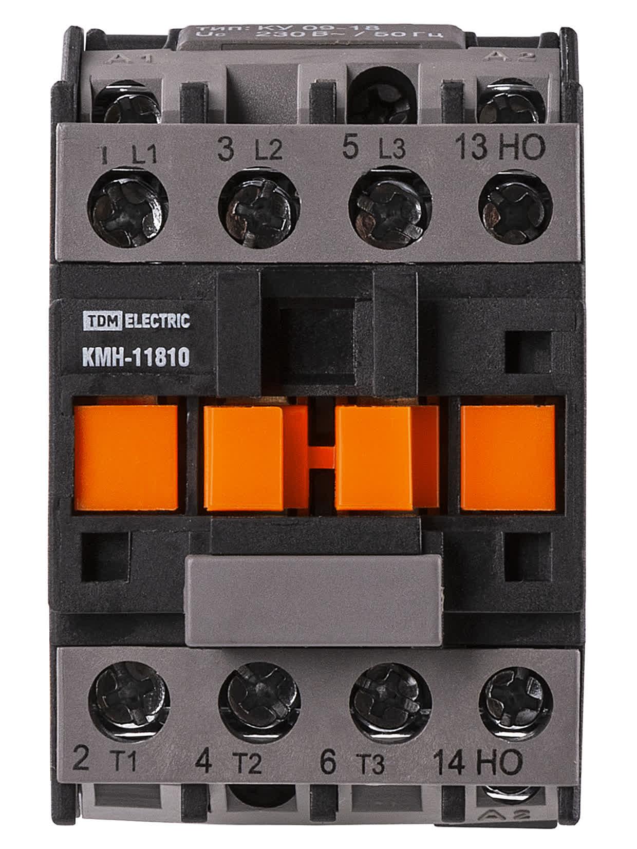 Контактор КМН-11810 18А 230В/АС3 1НО TDM ELECTRIC SQ0708-0010