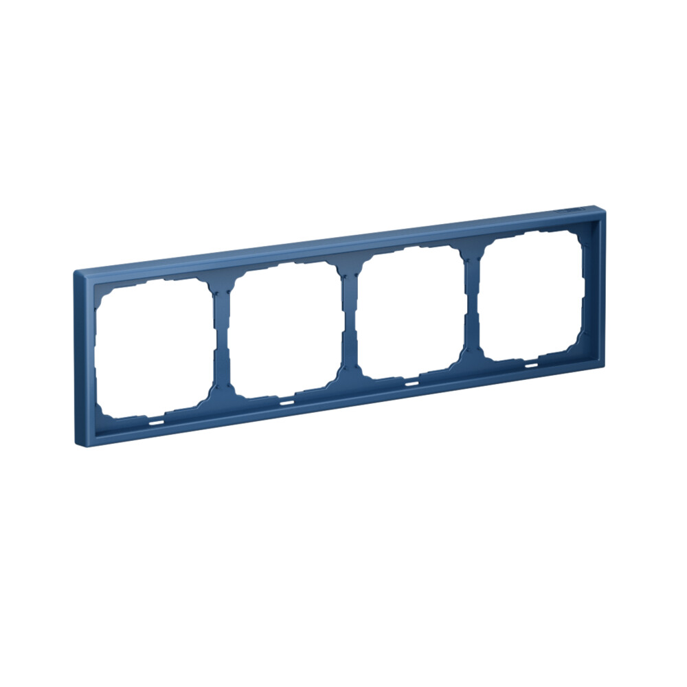 ARTGALLERY рамка 4-постовая, универсальная, аквамарин Systeme Electric GAL001104