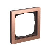 ARTGALLERY PURE 1-постовая РАМКА, МЕТАЛЛ МЕДЬ Systeme Electric GAL312501