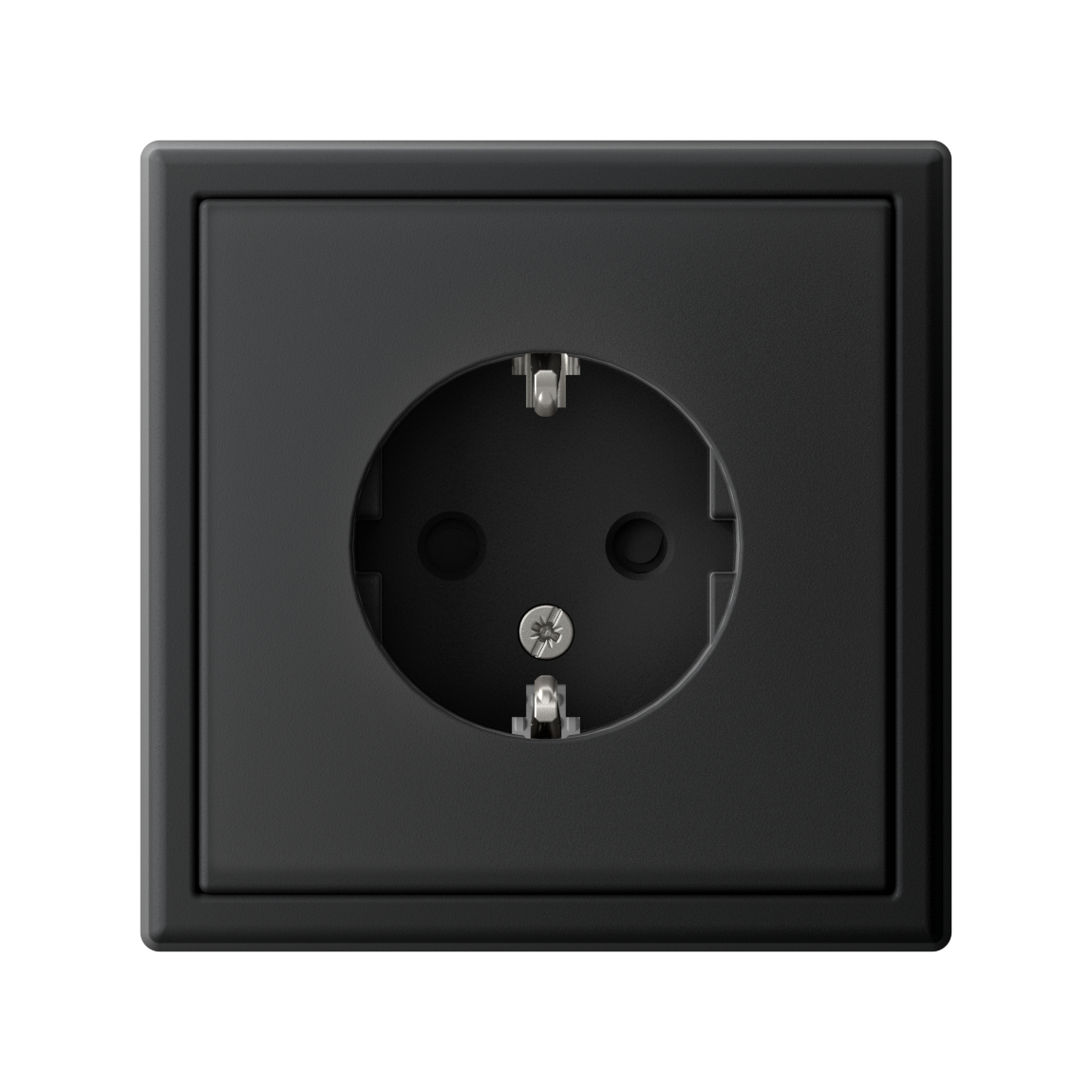 ARTGALLERY розетка с заземлением со шторками, 16А, механизм, карбон Systeme Electric GAL001045