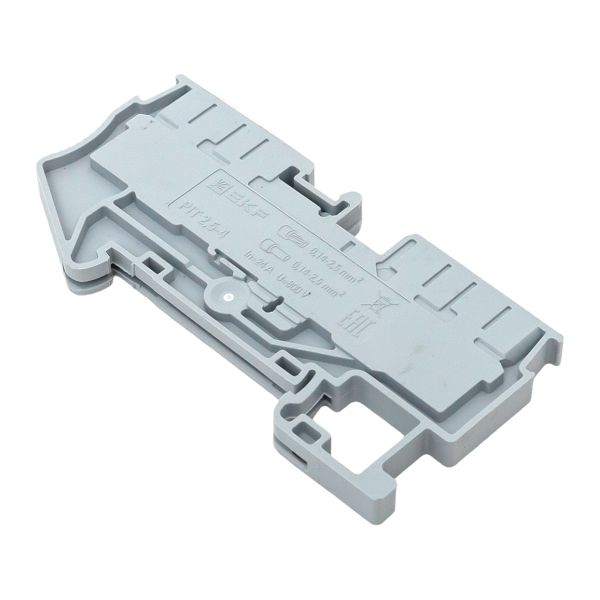 Клеммная колодка пружинная 2,5 Push-in 4 вывода серая EKF PIT-2,5-4