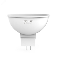 Лампа светодиодная LED 11 Вт 850 лм 3000К софит MR16 теплый GU5.3 AC 220В Elementary GAUSS 13511