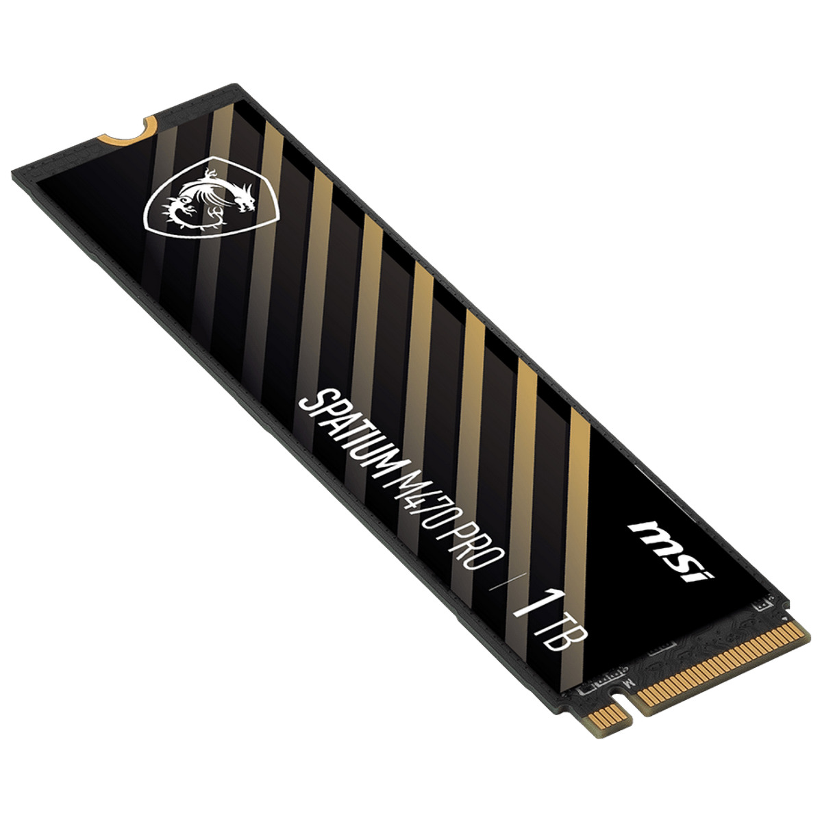 Накопитель SSD M.2 2280 1ТБ M470 PRO, PCIe Gen4x4 NVMe, 3D NAND, 7000/5000 Мб/с MSI S78-440L0J0-P83 192517