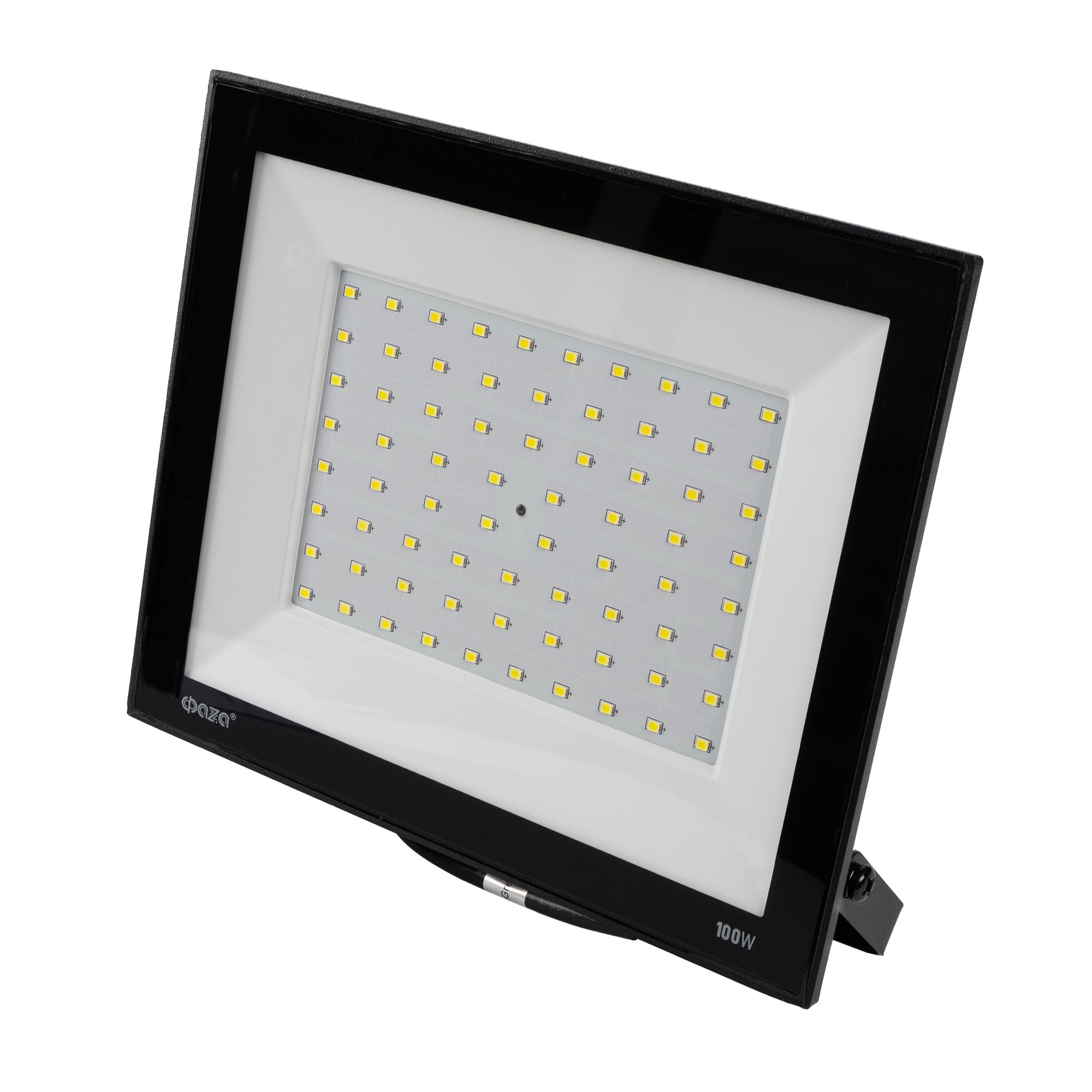 Прожектор светодиодный СДО-20 100Вт 6500К 8000Лм IP65  ФАZА JazzWay 5047341