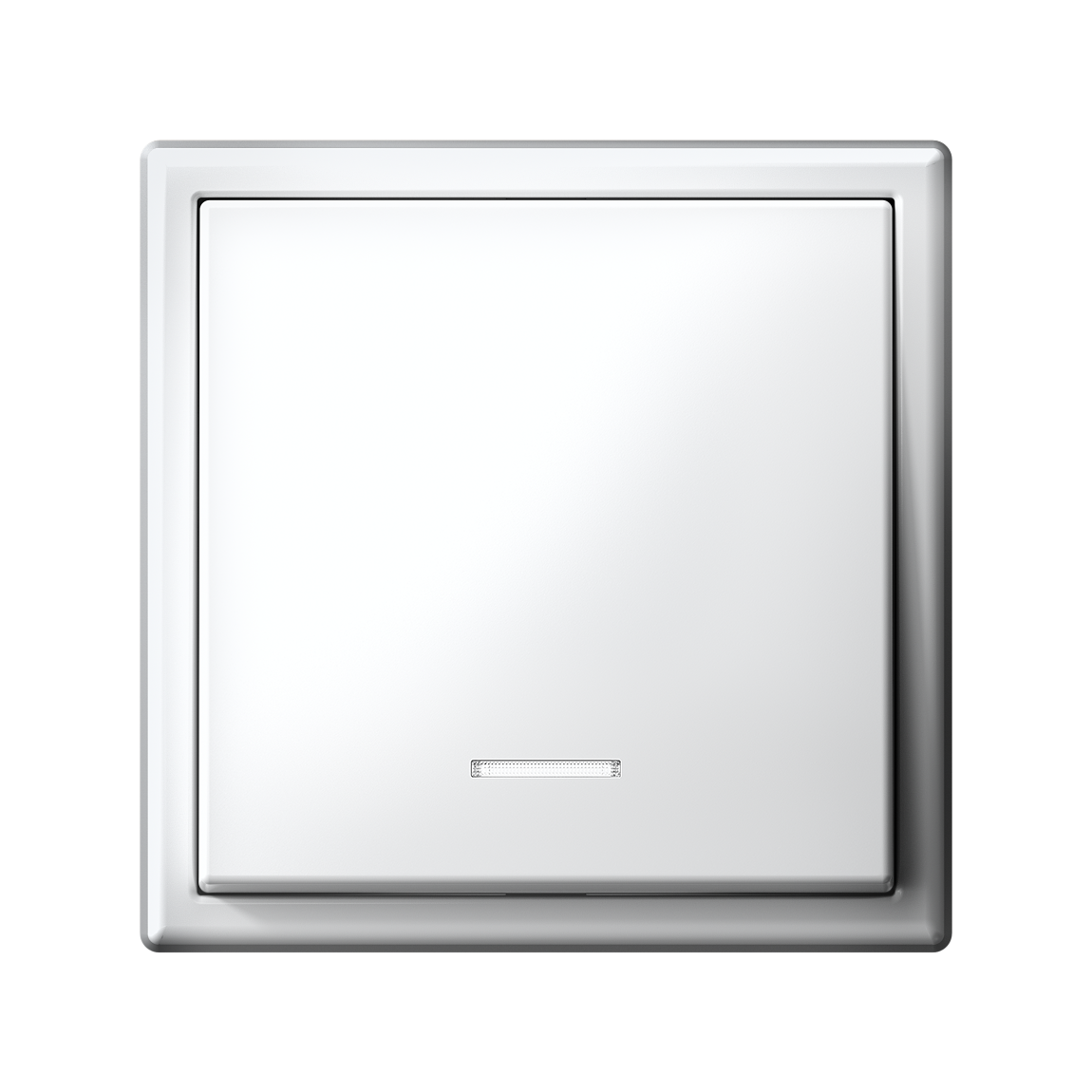 ARTGALLERY 1-клавишный ВЫКЛЮЧАТЕЛЬ с подсветкой, 10АХ, механизм, быстрозажимные клеммы, БЕЛЫЙ Systeme Electric GAL000113S