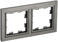 BRITE Рамка 2 поста РУ-2-БрШ шампань IEK BR-M22-K37