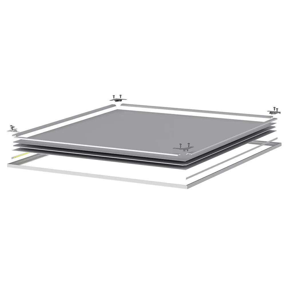 Светильник светодиодный ДВО-34w 3500лм 4000К microprisma-opal IP54/IP20 KROKUS-PANEL Центрстройсвет ЦБ000014597 ЦБ000014597*