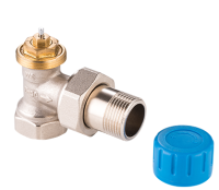 Клапан термостатический 1/2' с преднастройкой угловой MVI TR.720.04