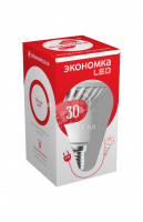 Лампа светодиодная LED рефлектор теплый R50 7Вт Е14 230v 3000K 540лм Экономка Eco_LED7wR50E1430