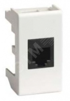 Телефонная розетка RJ-11, ЭУИ Вива (Viva), 1 мод. DKC 45017