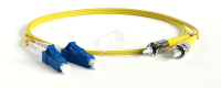 Патч-корд оптический SM 9/125 (OS2) ST/UPC-LC/UPC duple* LSZH 2 м Hyperline 28144