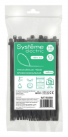Стяжка кабельная MultiSet 150х3.6 Чёрная (100шт) Systeme Electric IMT15036B