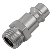 Ниппель универсальный быстросъемный (папа), внешняя резьба 1/4, 2 шт. STELS 57053