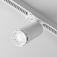 Светильник трековый Focus Led Zoom Unity 4000K 12Вт 15 град-50 град Maytoni TR021-1-12B4K-Z-W