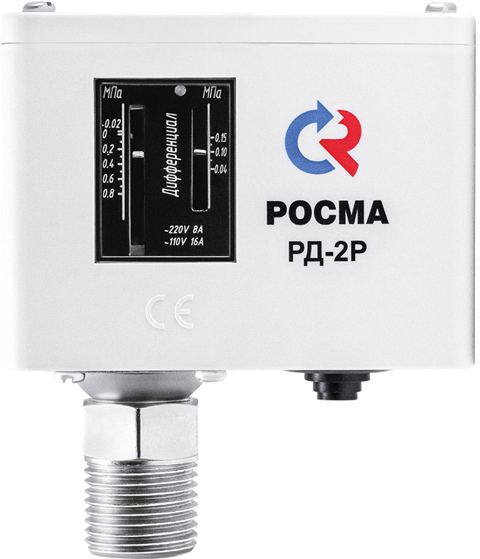 Реле давления РД-2Р-0.8 Мпа 1/2' модель 35 РОСМА 00000024000