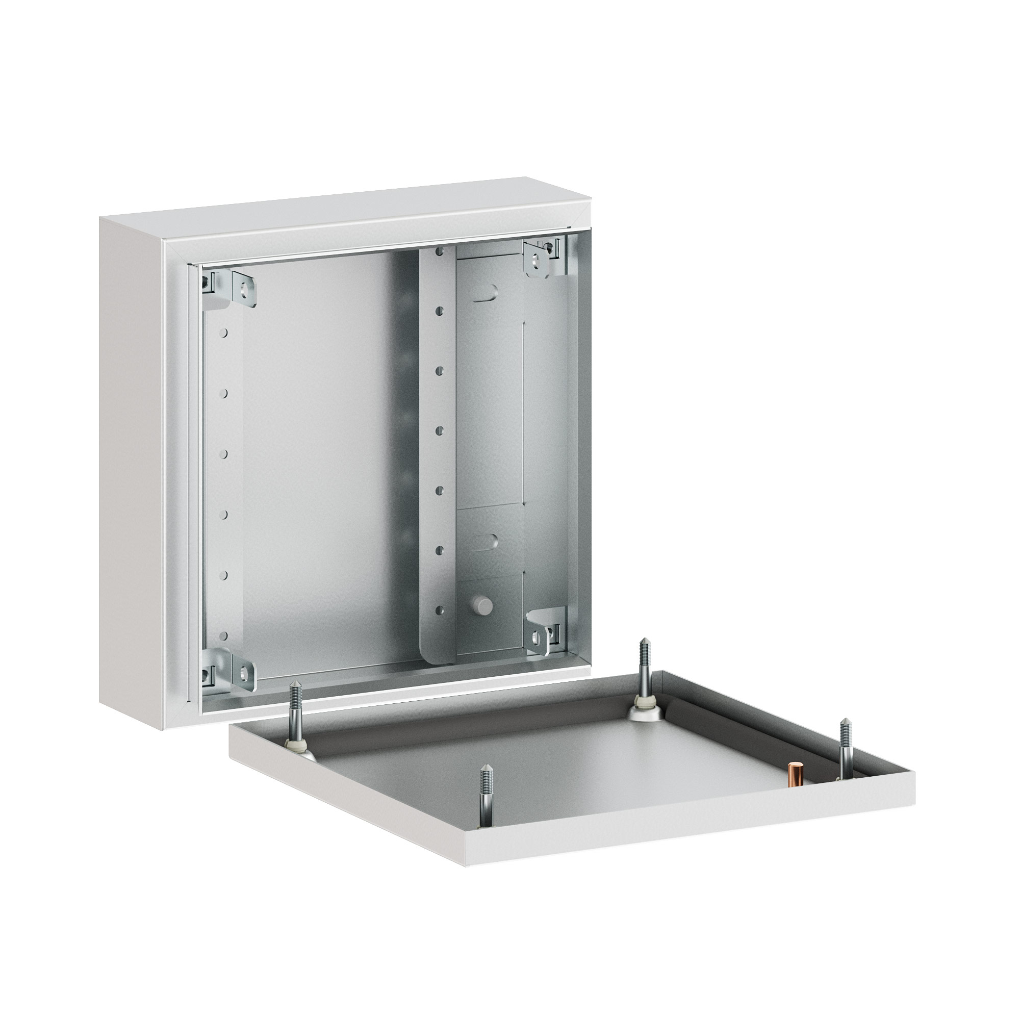 Корпус клеммный металлический SDE ВxШxГ 200x200x80 мм DKC R5SDE228