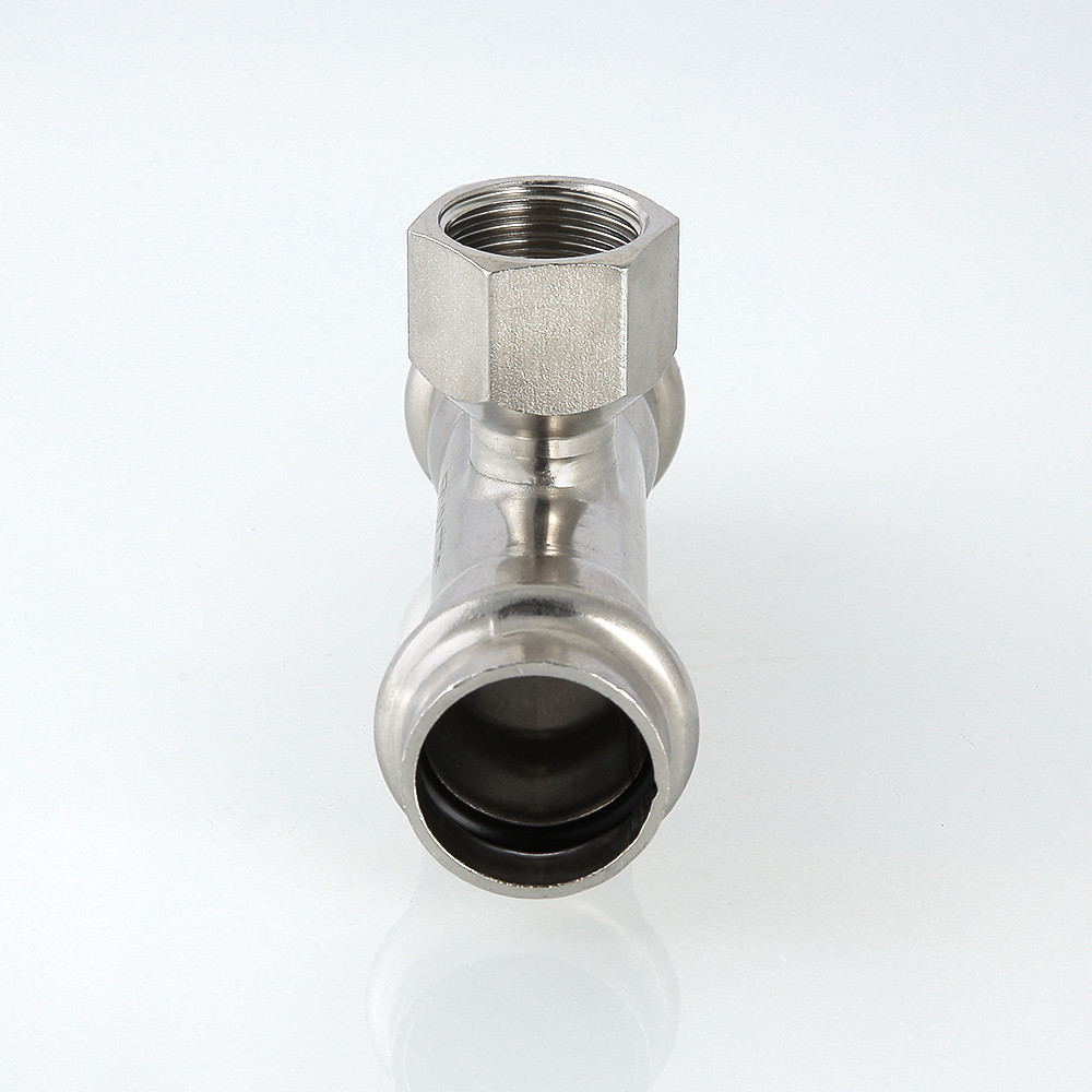 Тройник нержавеющая сталь 22x1/2' ВР VALTEC VTi.932.I.220422 TV9322204