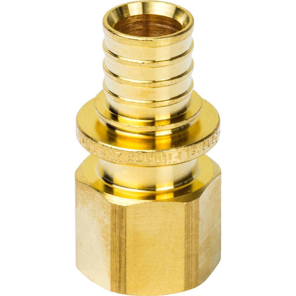 Переходник 20х1/2'ВР с внутренней резьбой, аксиальный, латунь STOUT SFA-0002-002012 RG008P0U5LO8B0