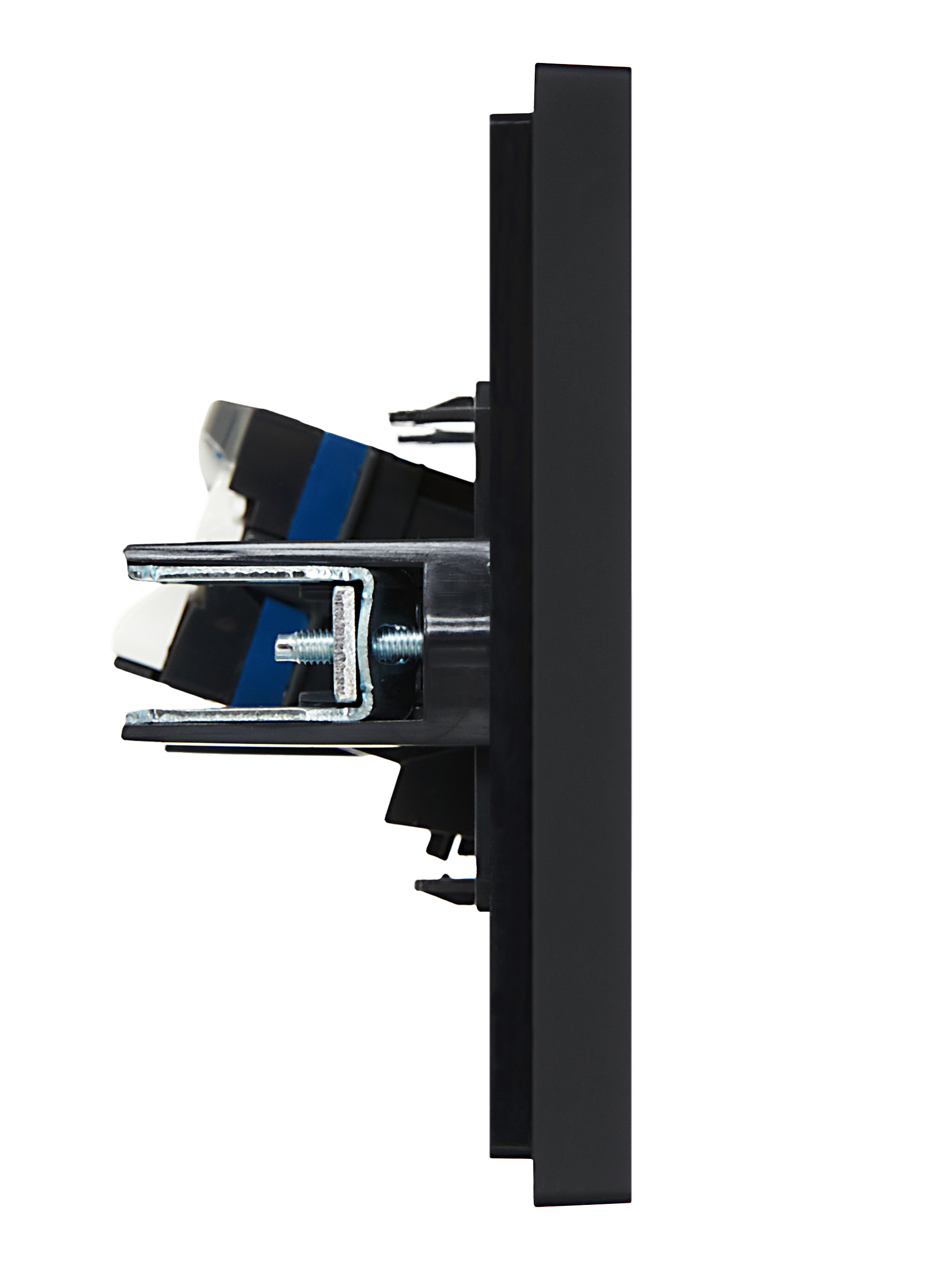 FORTE&PIANO Розетка компьютерная RJ45 кат.6 FP131 черный IEK FP-K10-2-K02