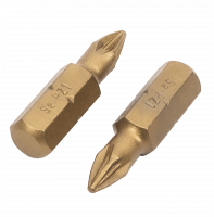 Pro Бита ''Pozidriv'' РZ1 25мм (2шт) S2 Интерскол 0410.018
