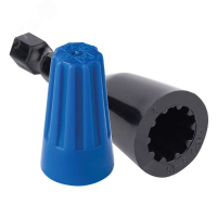 Скрутка СИЗ-2 1-3.75мм синяя (100шт) EKF plc-cc-4