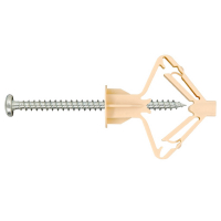 Анкер для тонколистовых материалов PLA 10х50 с    шурупом (60шт) Европартнер 86911