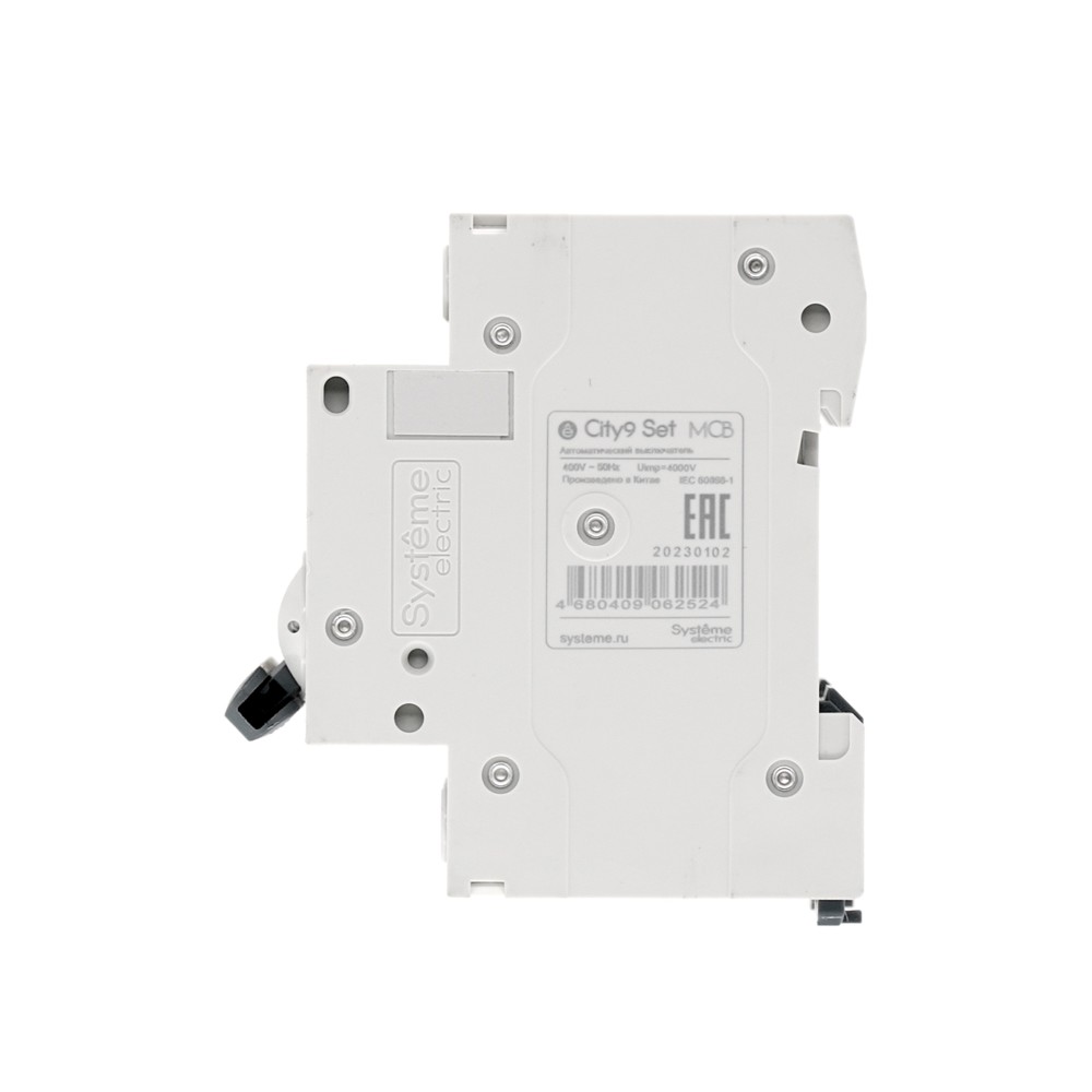 Выключатель автоматический трехполюсный 63А С 4.5kA 400В City9 Set Systeme Electric C9F34363