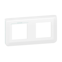 Рамка Mosaic 2x2 модуля - антимикробная Legrand/Daccord 078725L