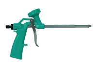 Пистолет для монтажной пены с железным курком пластмассовый корпус регуляционный винт и адаптер Sturm 1073-06-05