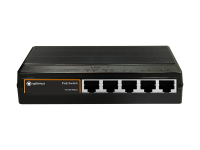 Коммутатор неуправляемый 5 портов RJ45 10 100 Мб/с PoE 65Вт Optimus CCTV U1I-4F1b/1F В0000017245