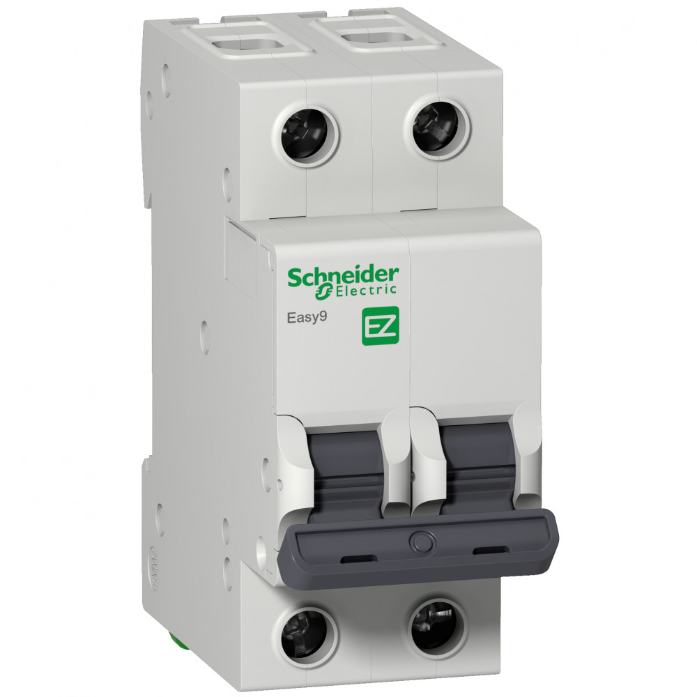 Выключатель автоматический двухполюсный 63A C 4.5кА EASY 9 Schneider Electric EZ9F34263