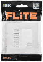 FLITE CLASSIC Рамка 1-местная РУ-1-К-ФлБ белый IEK FI-M12-32-20-K01