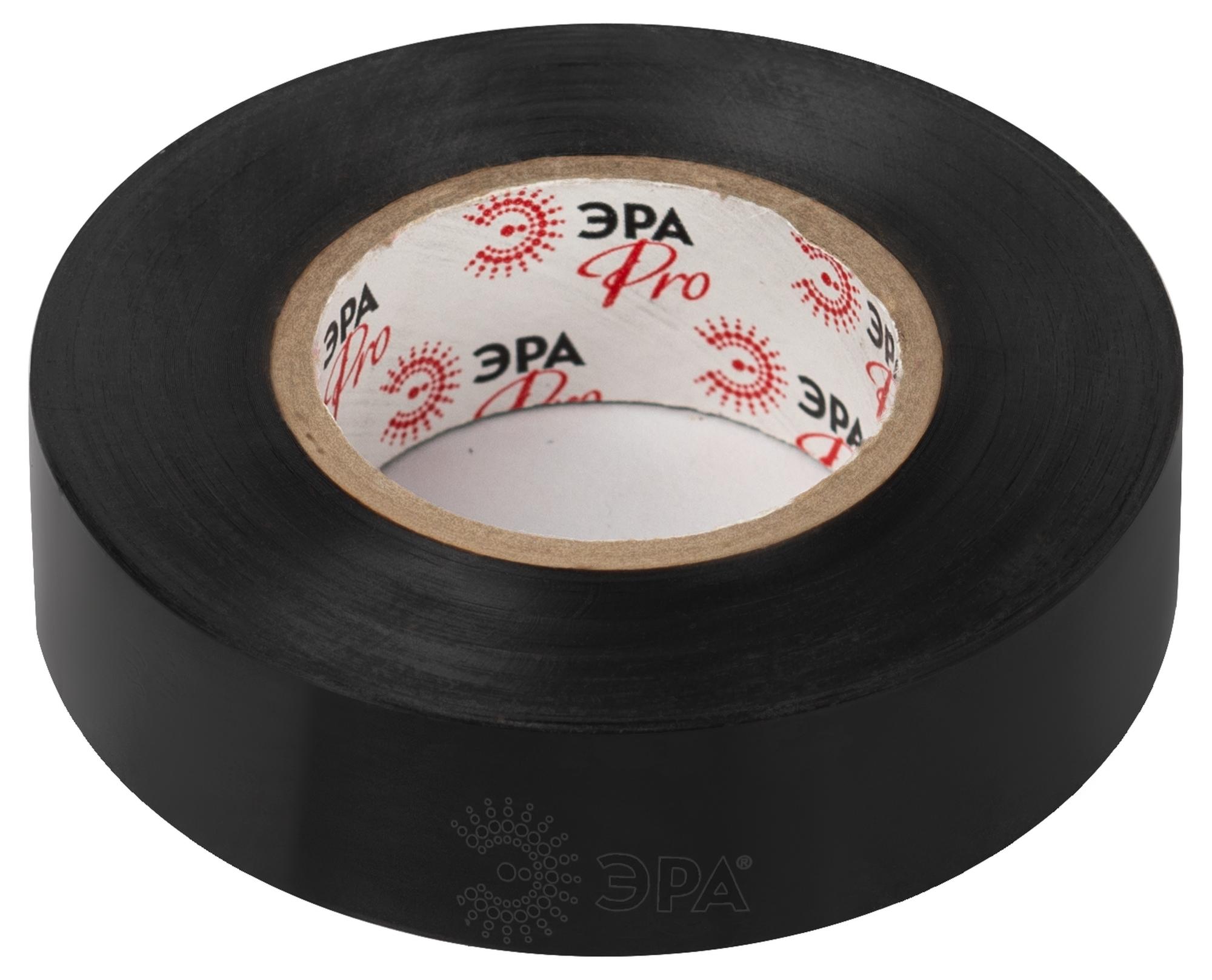 Изолента ET1925BLACK ПВХ 19мм х 25м черная ЭРА Б0064240