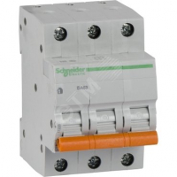 Выключатель автоматический трехполюсный 16А С ВА63 4.5кА Schneider Electric 11223