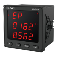 Устройство измерительное многофункциональное MMD9-E, LED-дисплей, RS-485, Modbus DKC MMD9-E-RS