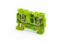 ARMAFIX Клемма пружинная CX6 PE 6мм2 проходная заземляющая IEK AF-CT41-00-K52-006