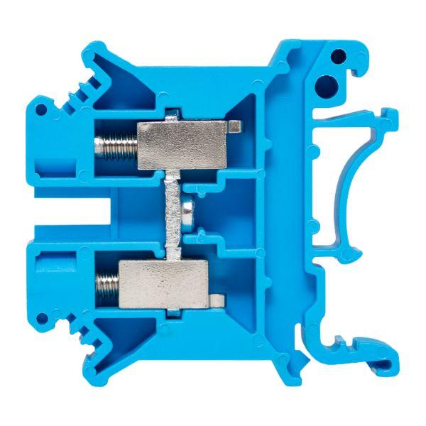 Клеммная колодка винтовая 6 UT синяя EKF scr-ut-6-b