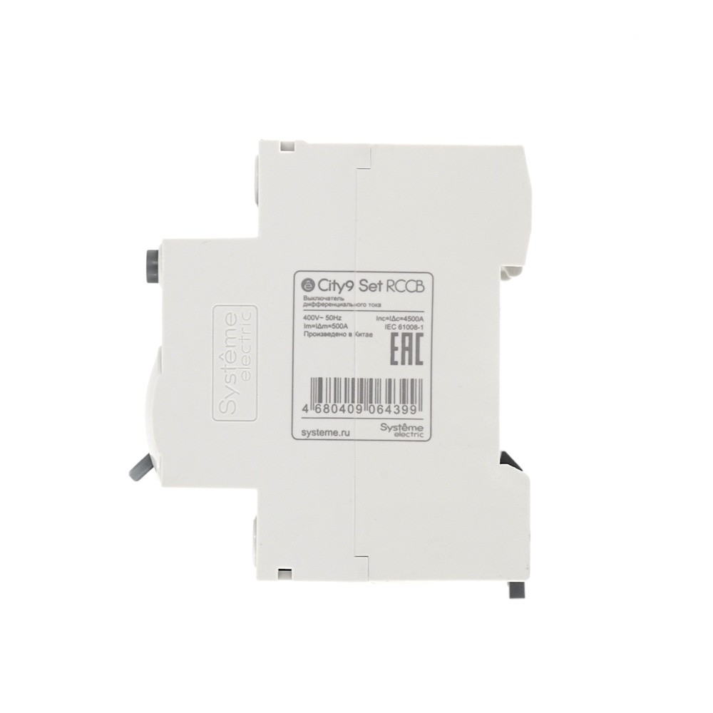 Выключатель дифференциального тока (ВДТ) 40А 4P 300мА Тип-AC 400В City9 Set Systeme Electric C9R66440