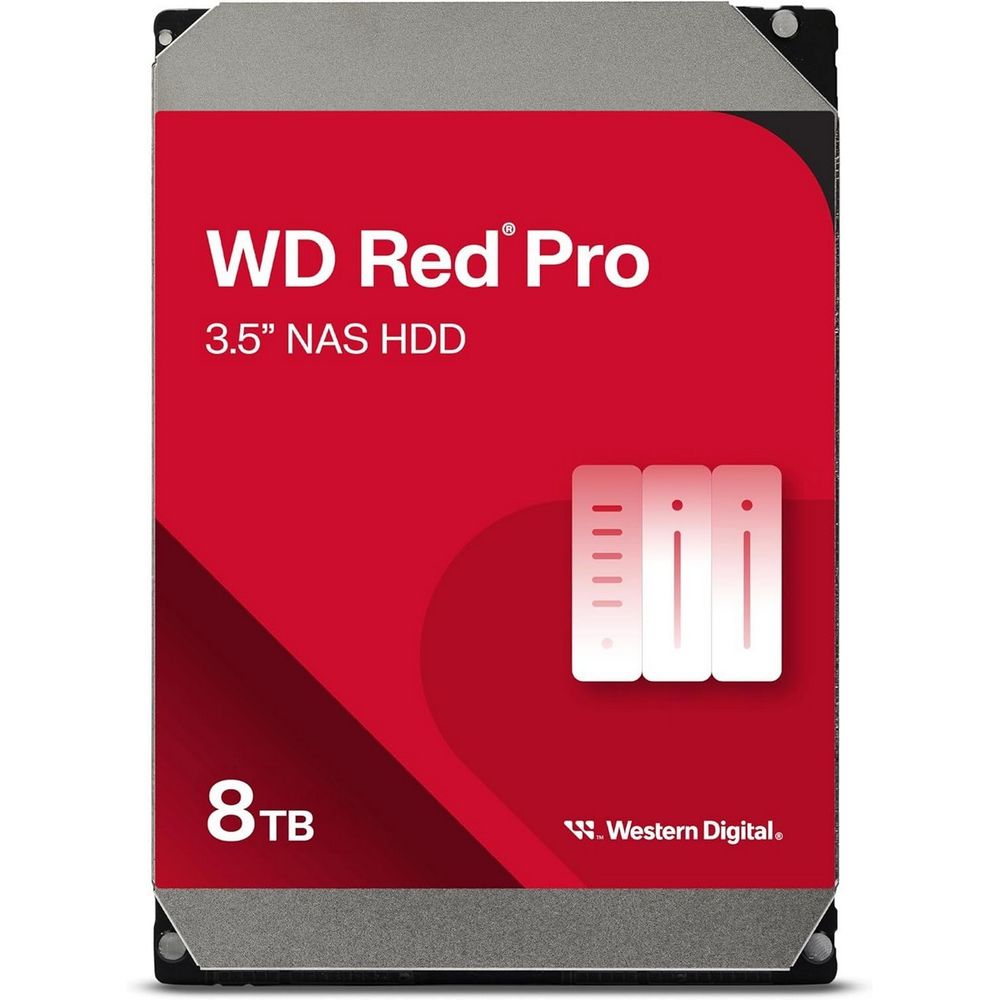 Жесткий диск 8ТB Red Pro 3.5'', SATAIII, 7200 об/мин, 256 МБ Western Digital WD8005FFBX 161316